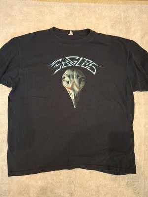 Eagles Farewell I Tour 2003 Concert Tee Vintage Band Shirt Size XL Black Anvil