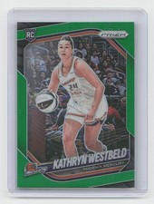 2025 Panini Prizm WNBA #29 Kathryn Westbeld Green Prizms Rookie