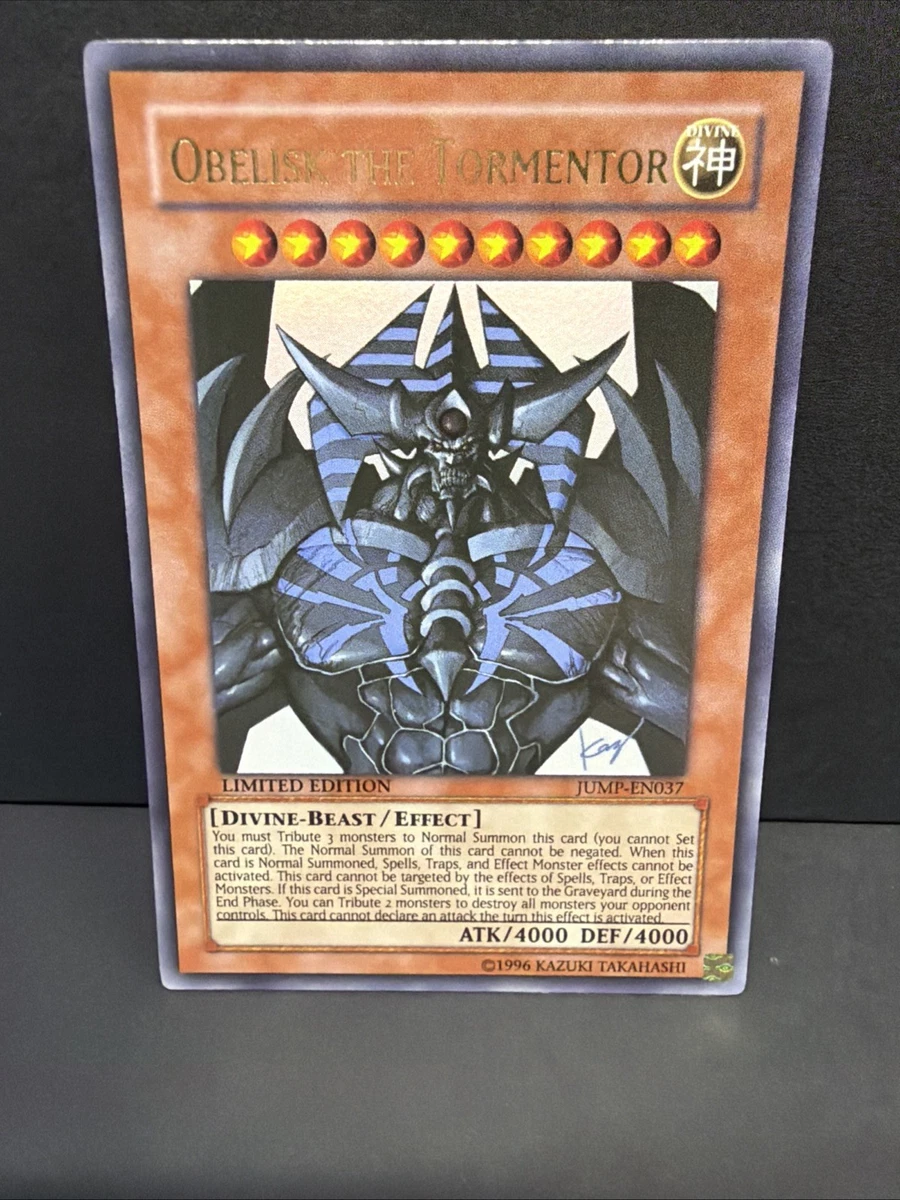 Obelisk The Tormentor Yu-Gi-Oh! TCG Individual Trading Card Games