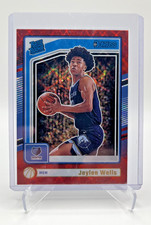 2024-25 Donruss Jaylen Wells International Red Stars Rated Rookie #245 Grizzlies