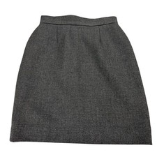 Cheap and Chic by Moschino Gray 100% Virgin Wool Pencil Skirt Italy Sz 10