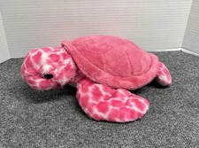 Destination Nation Pink Sea Turtle Aurora World Plush 12" Stuffed Animal