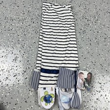 Demdaco Mommy Me Activity Scarf - Faith New With Tags Gray BPA Free- NEW