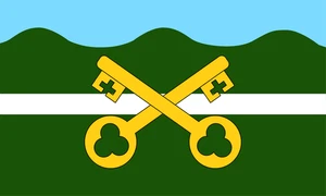 Petersfield Flag Self Adhesive Vinyl Sticker
