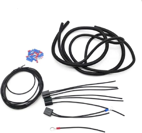 14 Circuit Wiring Harness Kit Extra Long Wires 14 Fuse 12V (New) Replacement - Picture 4 of 6
