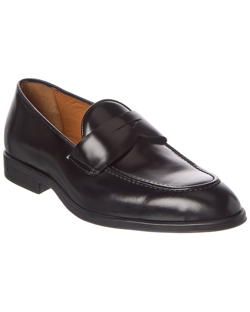 Antonio Maurizi Leather Loafer Mens Black 44 38790₽