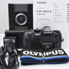 Olympus OM-D E-M1 Mark III Mirrorless Camera Body Black Used Tested From Japan