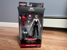 Marvel Legends Spider-Man Into Spider-Verse Gwen Stacy BRAND NEW BAF Stilt Man