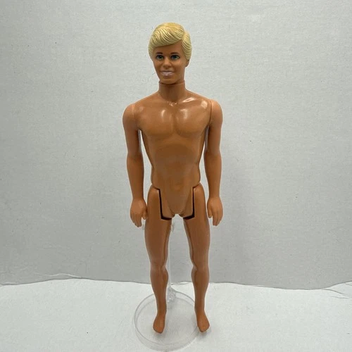 Vintage Mattel 1980s KEN Doll Blonde Hair Blue Green Eyes