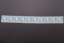 us coil strip 10 cl line pair clp sc# 496  mint mnh nh