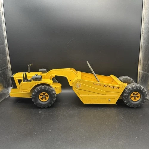 Vintage Tonka Truck Mighty Scraper Road Construction Truck Steel Pressed 1960s