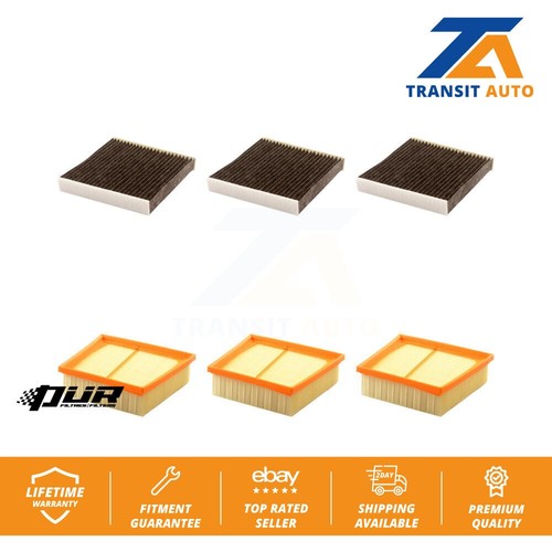 Air Cabin Filters (6 Total) Kit For Ford Fiesta KFL-101346 775629763772 ...