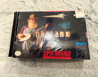 Kemco Phalanx SNES Shooter NTSC-U/C (US/Canada) Manual Included