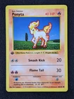 Ponyta 60/102 - Base Set 1st Edition - LP - Pokemon Card