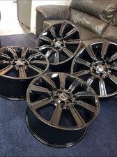 RANGE ROVER VOGUE SPORT 22" GLOSS BLACK ALLOY WHEELs STYLE 901 LR078437 X4