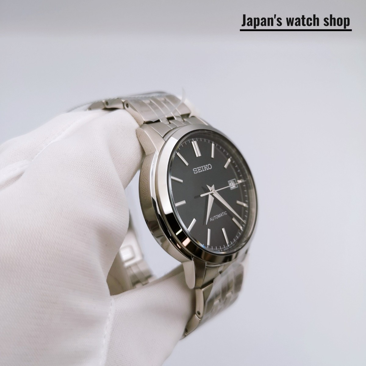 SEIKO Selection SCVE061 Black Automatic Stainless Steel Men's