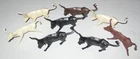 Marx 1970s Cattle Drive Cows