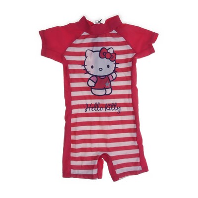 Hello Kitty, Sonnenschutzkleidung, Größe: 74/80, Mehrfarbig, Streifen #Q6C
