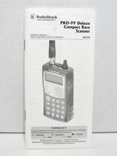 RadioShack Radio Scanner Pro-99 User Manual OEM Original 20-515