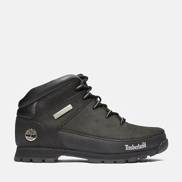 Timberland Euro Sprint Hiking Boot For Men In Black