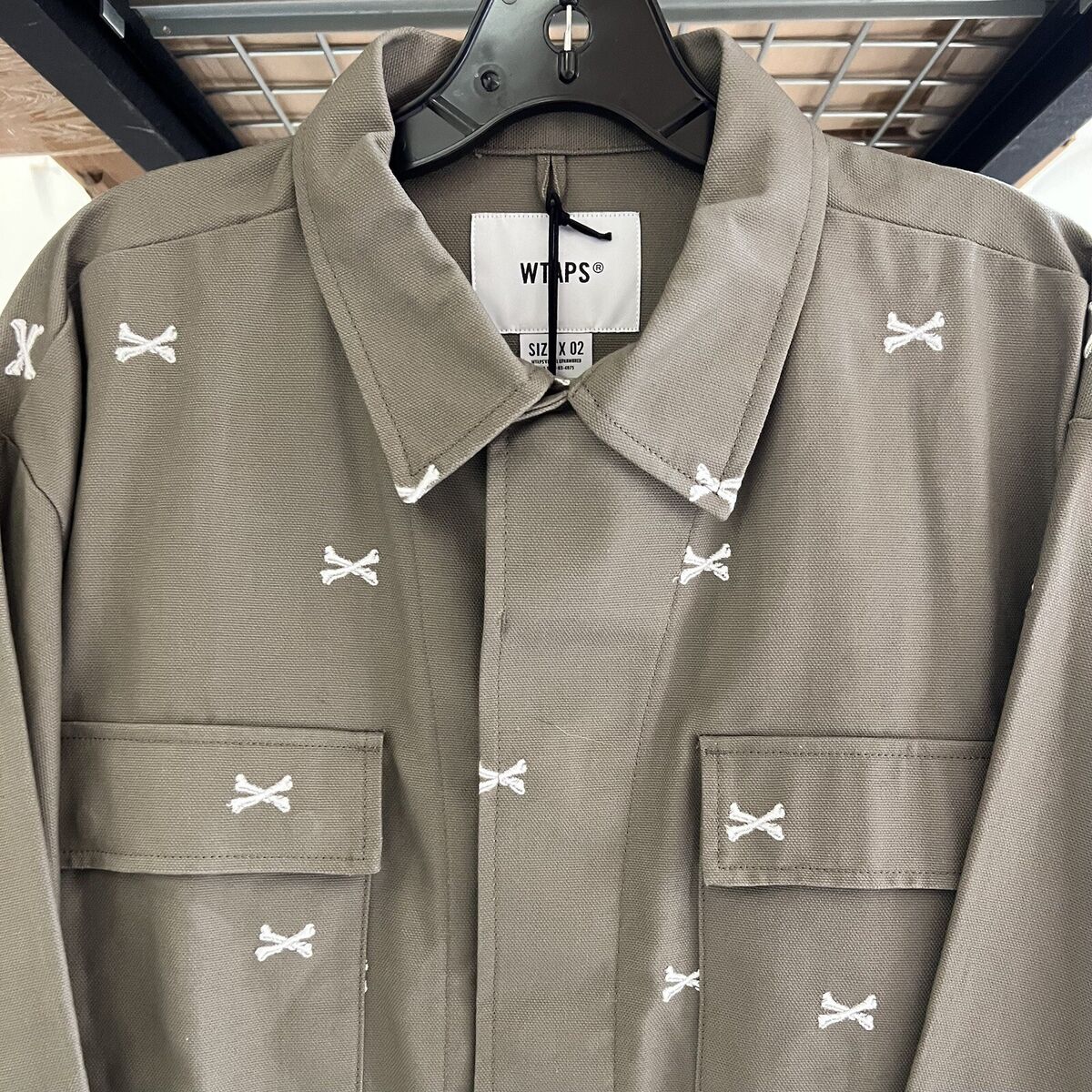 WTAPS EX44 Collection Buds Bones Jacket Grey Size 02 M | eBay WTAPS EX44 Collection Buds Bones Jacket Grey Size 02 M | eBay