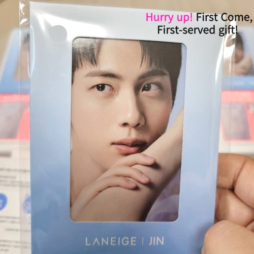 Toner BTS JIN x Laneige 170 ml + recharge 130 + mini livre photo Olive Young ... - Photo 3/4