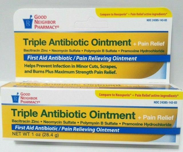 GNP Triple Antibiotic Ointment Pain Relief 1 Oz for sale online eBay