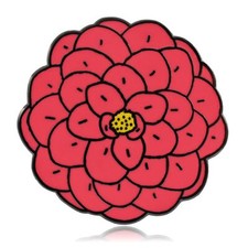Camellias Flower Hard Enamel Pin