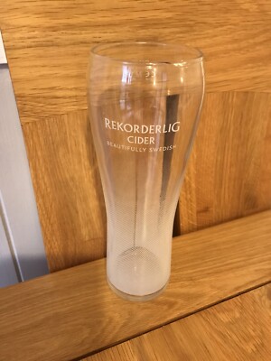 RARE ITEM- Rekorderlig Swedish Cider Latest Tall Edition Pint Glass