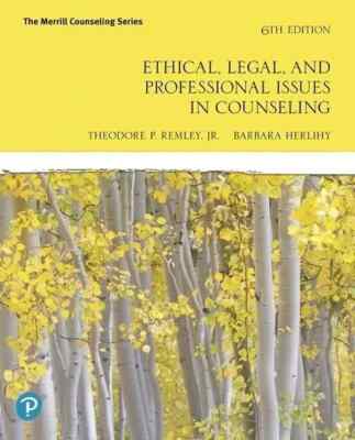 Ethical, Legal, and Professional Issues in Counseling PAPERBACK USA STOCK