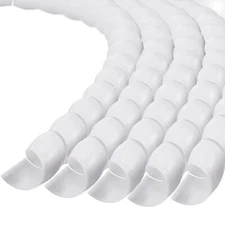 Dog And Cat Cord Protector 0.4 Inch Cord Covers For Pets No Chew Spiral Cable Pr