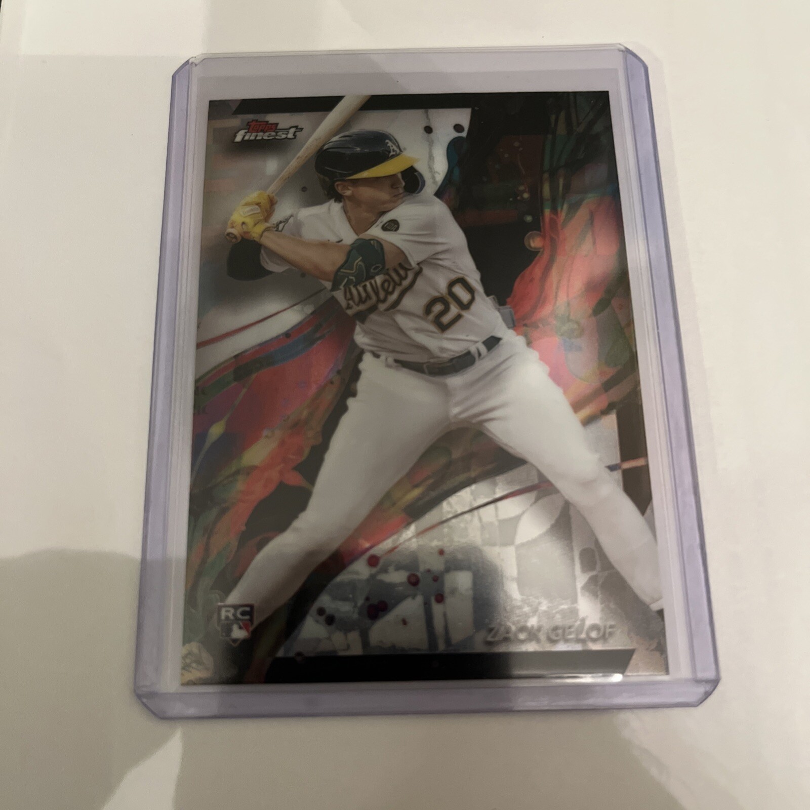 2024 Topps Finest Baseball Zack Gelof #59 Common Rookie Card Oakland A’s RC