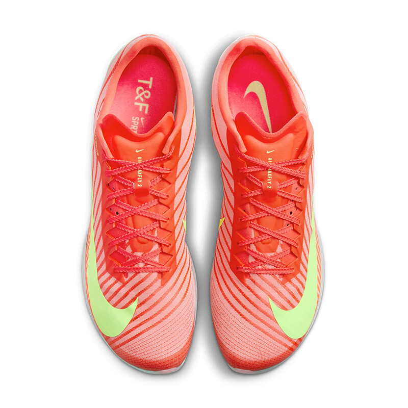 Nike Maxfly 2 'Bright Crimson Lime' Red Running Shoes FD8395-600