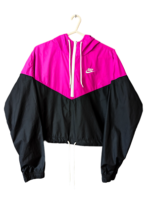 nike hot pink windbreaker
