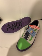 RARE Disney Pixar Toy Story Vans Old Skool Size 9.5 UK Buzz Lightyear BRAND NEW