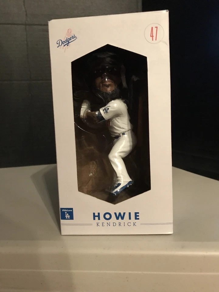 HOWIE KENDRICK LOS ANGELES DODGERS BOBBLEHEAD NEW IN BOX - Image 3 of 4