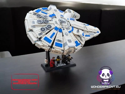 WONDERPRINT.EU / GECKOBRICKS Halterung Halter Stand passend für LEGO® Star Wars Millennium Falcon 75212 7965
