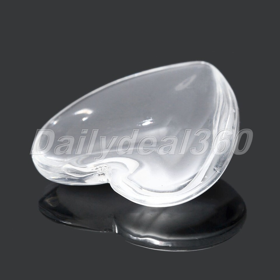 Clear Transparent Glass Cabochon Dome Flat Back Crystal Magnify - Foto 8