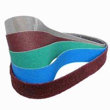 5X Bande Abrasive Pour Ponceuse 100X915 Mm Type De Bande & Grain