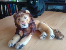 Steiff Löwe 0810/22 - Löwe Leo - Plüschtie...