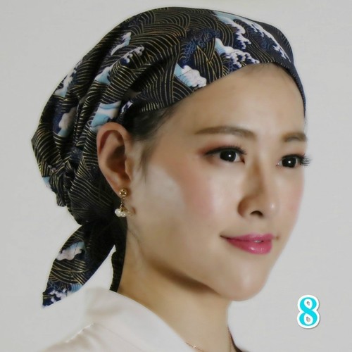 Japanese Unisex Chef Hat Hair Wrap Restaurant Waiter Sushi Working Cap Headscarf - Picture 19 of 33