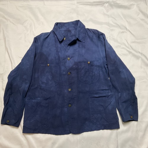 Men’s vtg 1940's lee barn+chore jacket sz 42 with patina re-dyed supafly japan