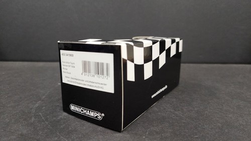MINICHAMPS AUTO UNION TYP A #1 WINNER GERMAN GP 1934 HANS STUCK 1/43 O3 - Picture 7 of 7