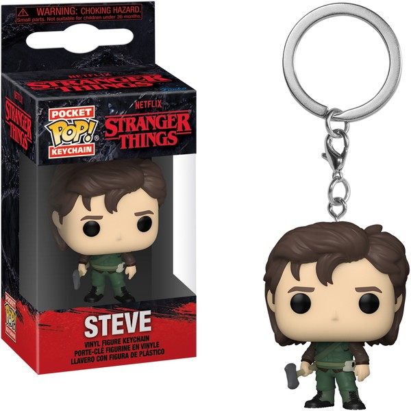 Stranger Things - Steve - SchlüSselanhäNger Funko Pocket Pop! Keychain-image