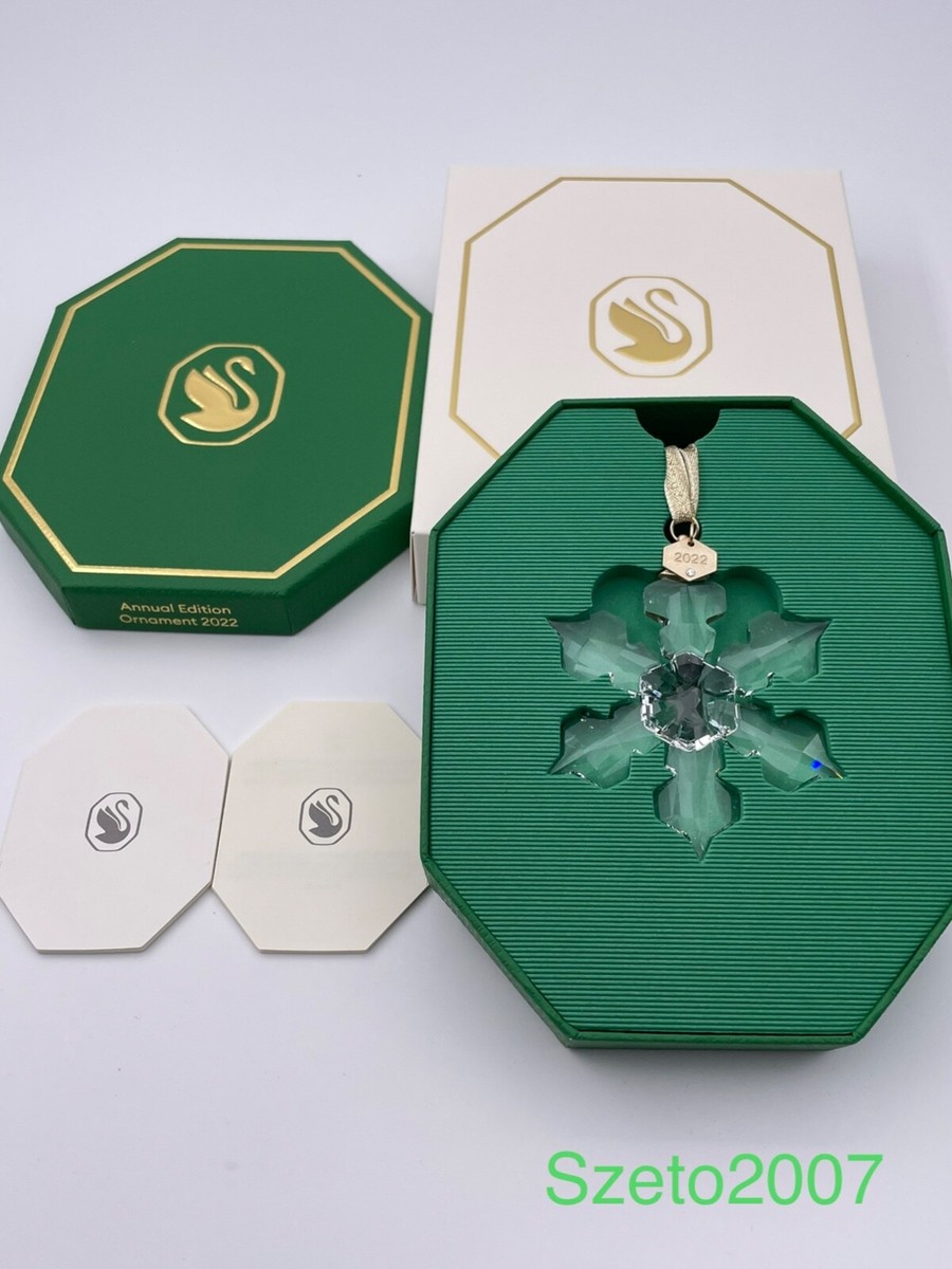 Swarovski Christmas ornament 2022 Annual Edition MIB #5615387 | eBay