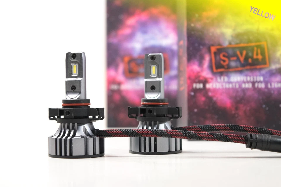 S-V.4 LED Bulbs H11 H8 H9 H10 H1 H3 H4 H7 9007 90049 H13 9005 9006 5202 H15 880 - Image 3 of 4