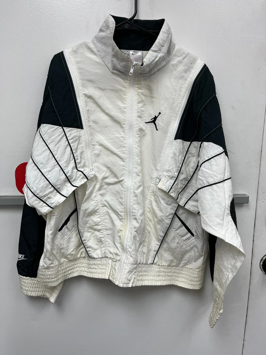 1990s Authentic Nike MICHAEL JORDAN Retro 4 5 Flight Suit Warm Up Set Size Large