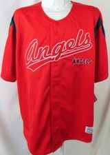Los Angeles Angels Men X-Large Embroidered Button Down Jersey MSRP $79.99 LAA 29