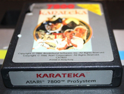 Karateka (ATARI 1987) for 7800 VCS (Modul) working CX7822