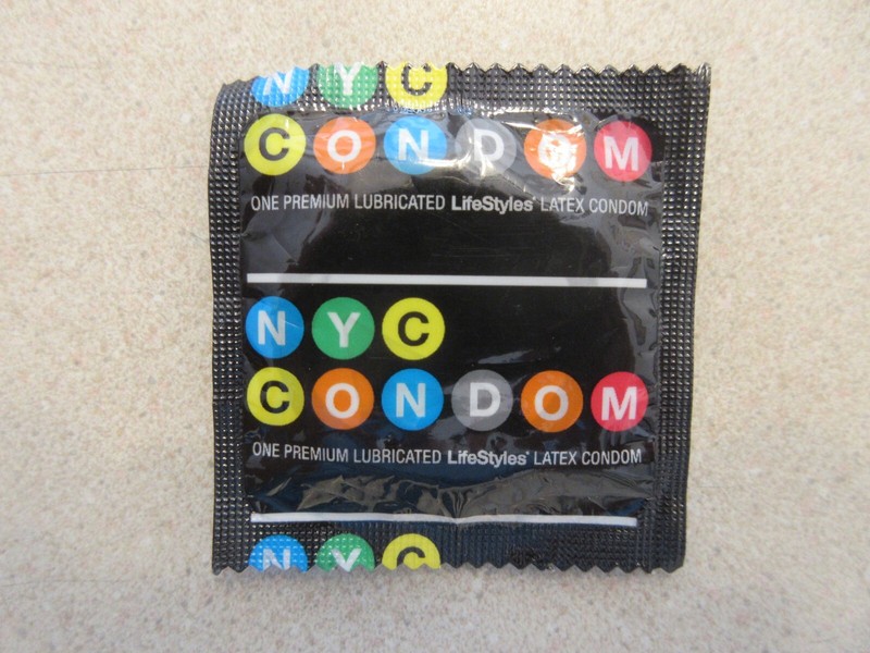 RARE COLLECTIBLE NYC CONDOM